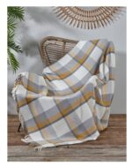 Capri Check Throw | Throws & Blanket - Image 2