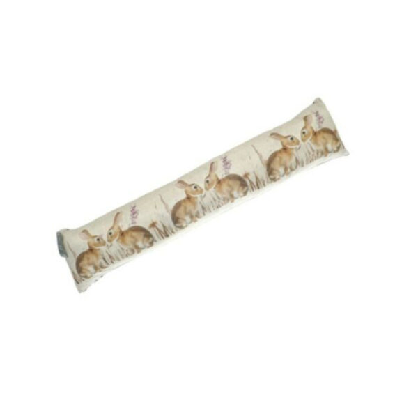 Brown Hares Soft Door Draught Excluder For Home