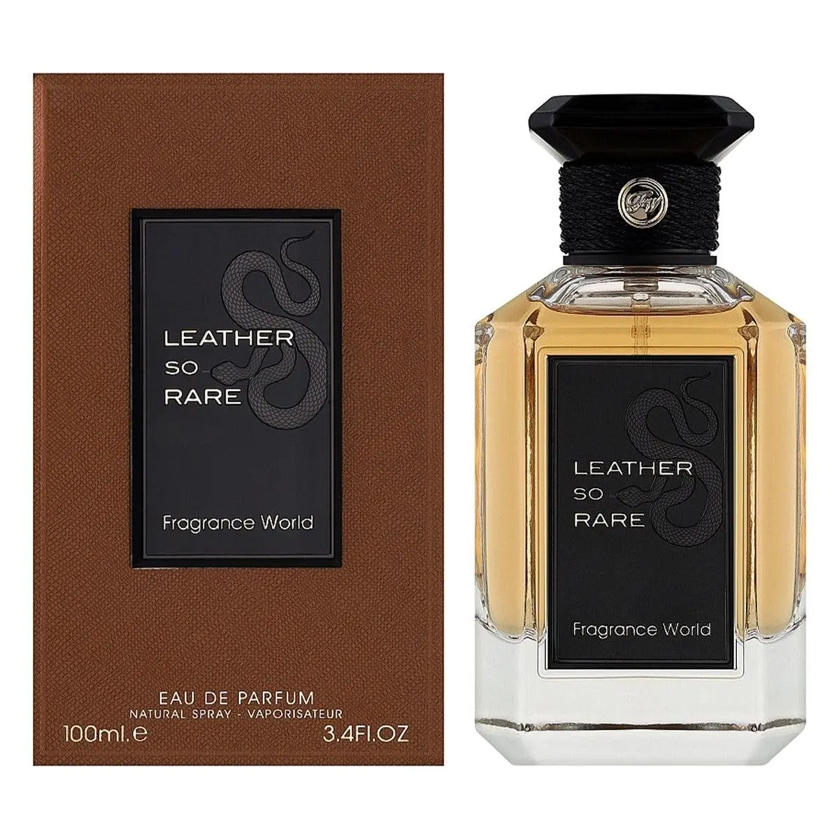 leather-so-rare-perfume-100ml-edp-fragrance-world.webp Fragrance World Leather So Rare EDP 100ml Unisex Fragrance - Image 1