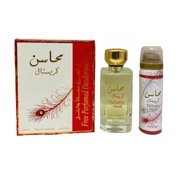 Mahasin Crystal 100ml By Lattafa