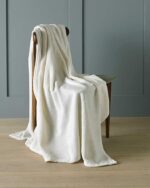 Meira Stylish Christmas Glittered Blanket Throw - Image 2
