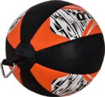 VELO Bean Ball Leather Double End Dodge MMA Boxing Floor to Ceiling Punch Bag - Image 7