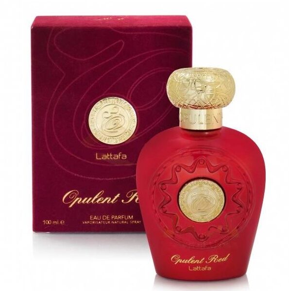 Opulent Red 100ml Eau de parfum by Lattafa Arabic perfume for Women and Men.