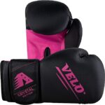 Maya Hide Leather VELO Boxing Gloves: Ideal for Combat Training with Ventilated Palm & Long Wrist Support. - Image 17