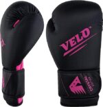 Maya Hide Leather VELO Boxing Gloves: Ideal for Combat Training with Ventilated Palm & Long Wrist Support. - Image 16