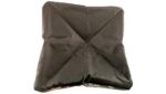 Pyramid Pet Hut Sofa with Removable Fleece Washable Igloo Base Cushion Bed for Dog Cat Kitten Cosy Pets Travel Basket. (Grey) - Image 6