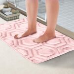 E&A Distribution Limited Pink bath mat non slip 43x61cm - Image 3