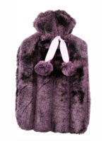 Faux Fur Hot Water Bottle - 7 colours
