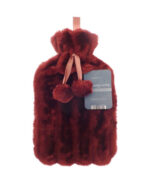 Faux Fur Hot Water Bottle - 7 colours - Image 11
