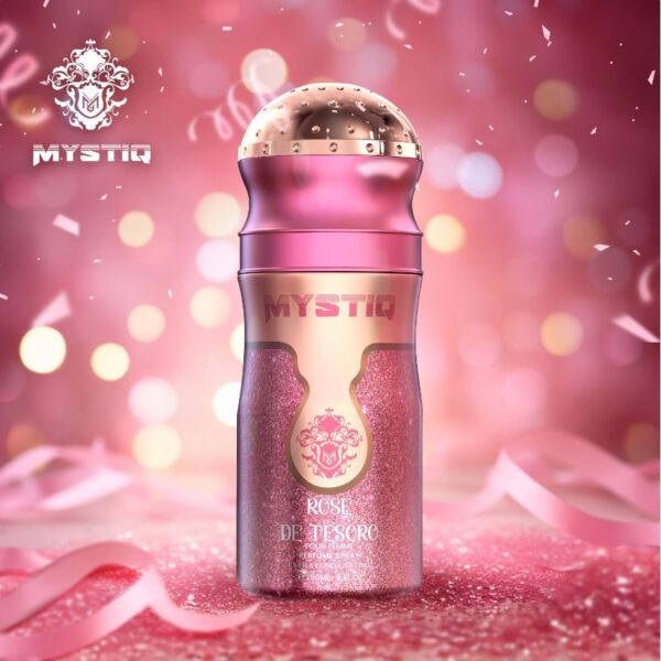 Rose De Tesoro 250ml Extra Long Lasting Perfume Spray For Her By Mystiq