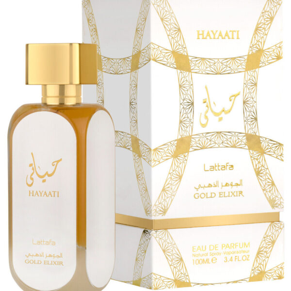 Hayaati Gold Elixir Perfume EDP 100ml by Lattafa Perfumes For Women