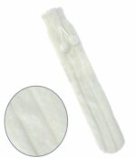 Long White Faux Fur Hot Water Bottle - Image 3