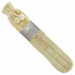 Long Taupe Faux Fur Hot Water Bottle - Image 2