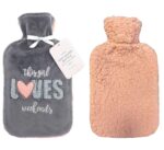 Loves Weekend Grey Hot Water Bottle - Image 2