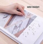 A5 Clear Plastic Stud Wallet | Pack of 5 A5 - Image 3