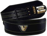 Velo 4" Buffalo Leather Weight Lifting Belt For Men With Padded Back Support - 3 Colours & All Sizes - Image 4