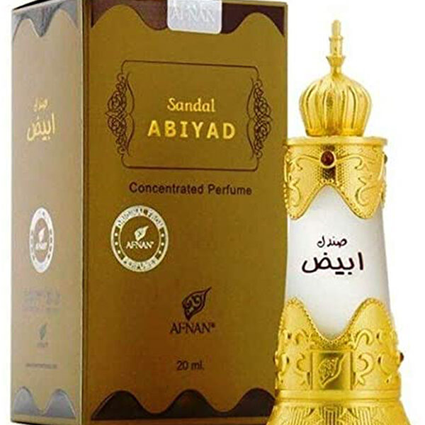 Perfume Oil | Sandal Abiyad 20ml Perfume Oil by Afnan