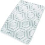 E&A Distribution Limited teal bath mat non slip 43x61cm - Image 2