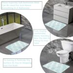 E&A Distribution Limited teal bath mat non slip 43x61cm - Image 5
