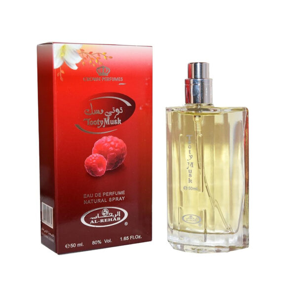 Tooty Musk Perfume Spray 50ml by Al Rehab Arabic Arabian Fragrance
