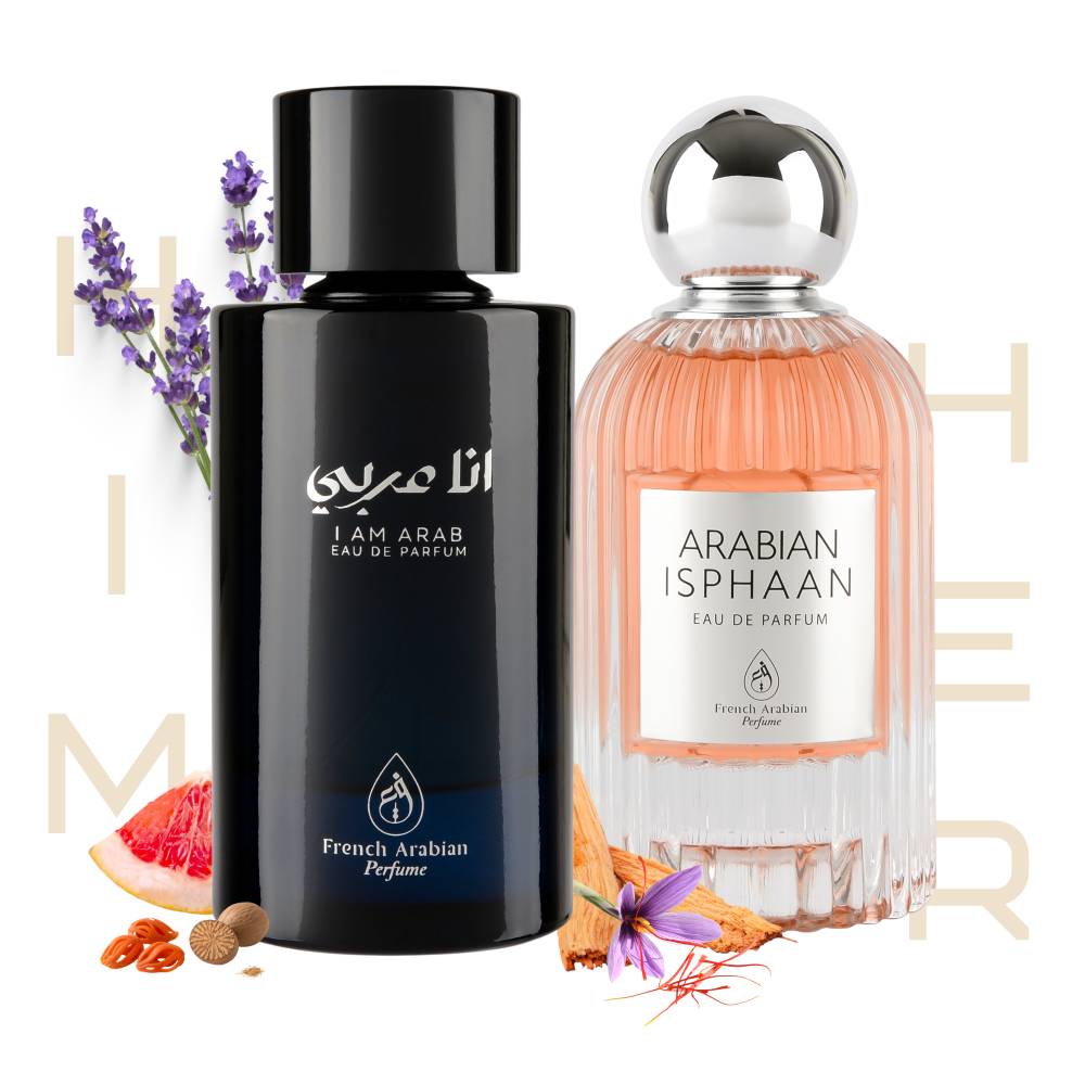 FAP I am Arab and Arabian Isphaan Gift Set Product Image eaD 1 French Arabian Ana Arabic- I am Arab & Arabian Isphaan Perfume Bundle Gift Set - Image 1