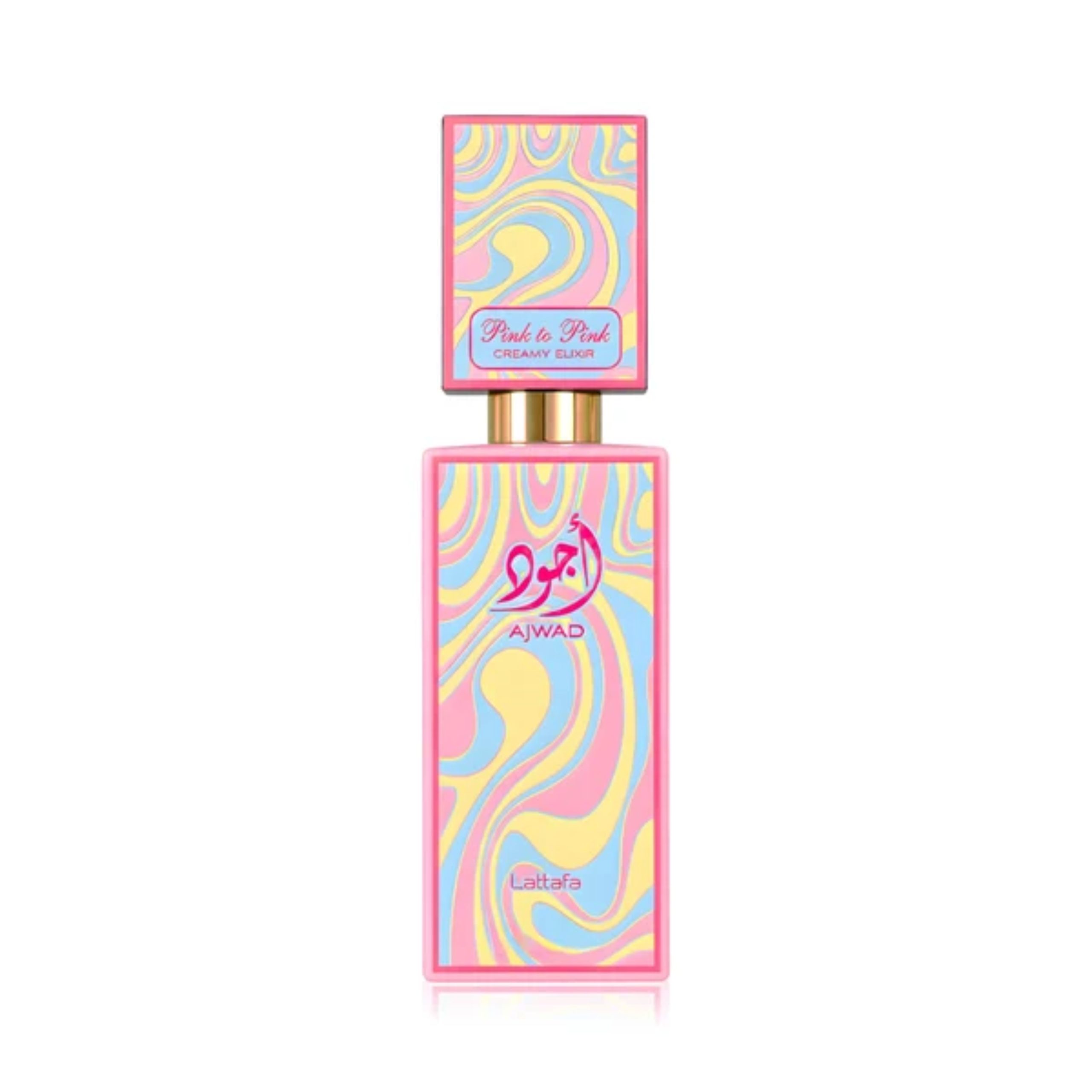 Lattafa Ajwad Pink to Pink 60ml Product Image 1 Lattafa Ajwad Pink to Pink Creamy Elixir 60ml Unisex - Image 1