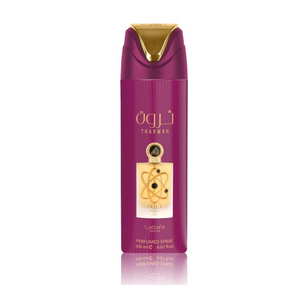 Lattafa Pride Tharwah Gold Deodorant Body Spray 200ml