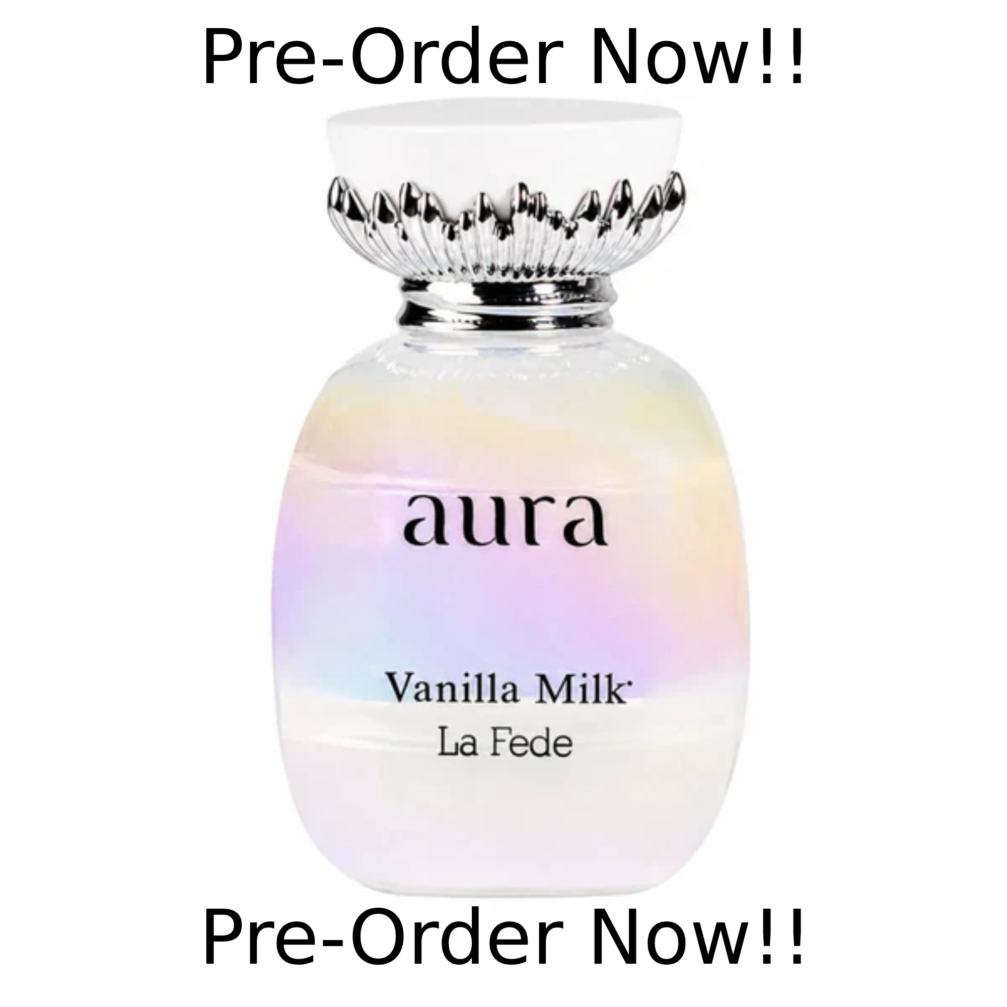 Khadlaj La Fede Aura Vanilla Milk Product Image eaD 0 Pre-Order - La Fede Aura Vanilla Milk Perfume 100ml EDP Khadlaj - Image 1