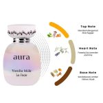 Pre-Order - La Fede Aura Vanilla Milk Perfume 100ml EDP Khadlaj - Image 3